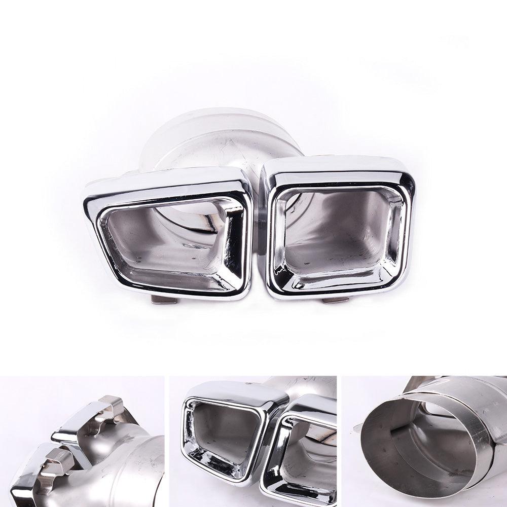 2014-2016 Mercedes Benz ML X164 W166 GL X166 Dual Exhaust Tips Exhaust Muffler