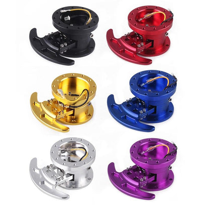 Racing Steering Wheel Quick Release Kit Removable Adapter