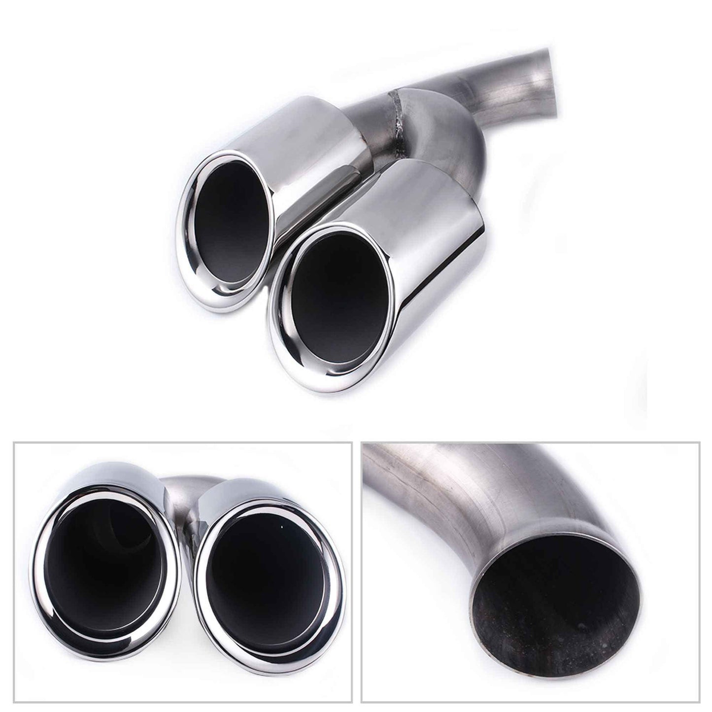 2015 Porsche Cayenne 8100 Dual Exhaust Tips Exhaust Muffler