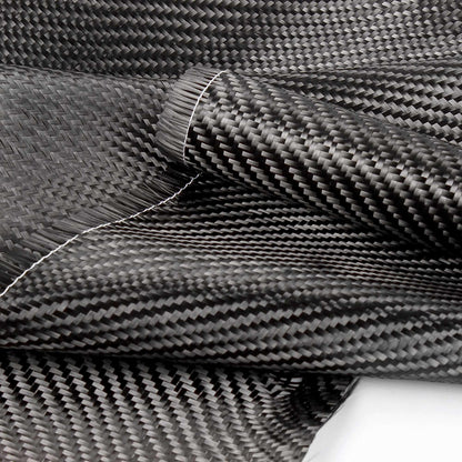 Real Carbon Fiber Cloth 3K/220Gsm 0.28mm Thickness Twill Honeycomb Hybrid DIY Fabric