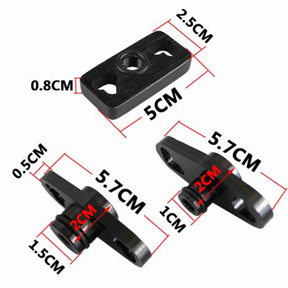 Car Turbo Fuel Rail Delivery Regulator Adapter Kit for Honda Mitsubishi Toyota