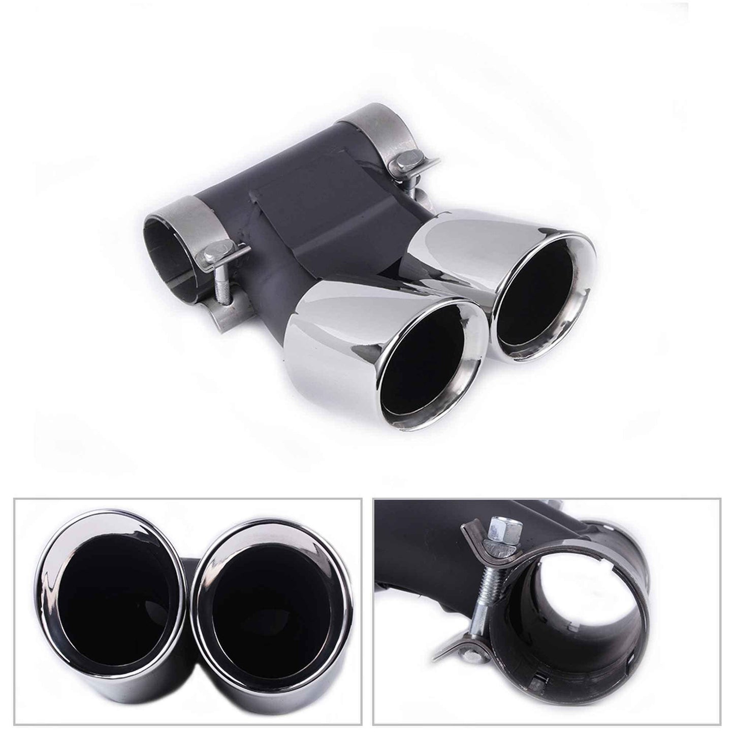 2015 Porsche 718 Cayman Dual Exhaust Tips Exhaust Muffle