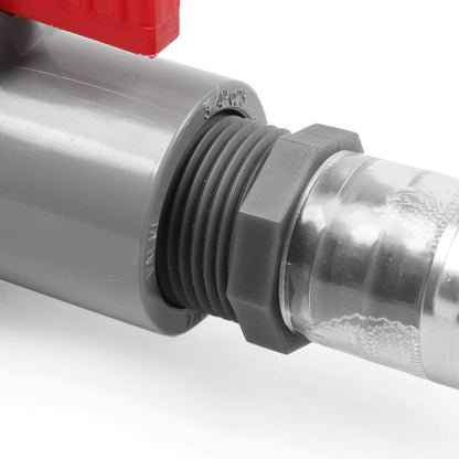 Racing Fuel Filling Hose with Ball Valve Closing Hose Kit