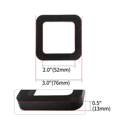 2 Inch Car Bumper Rubber Pad Noise Reduction Pad