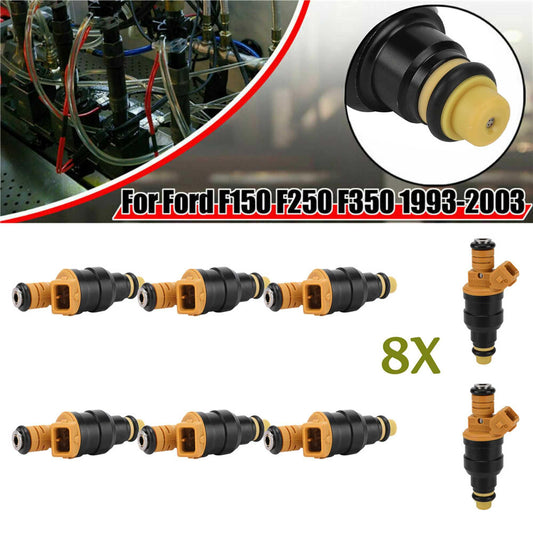 8 Pcs Fuel Injector Fit for Ford Mustang Excursion Expedition Crown Victoria 4.6L 5.0L 5.4L 5.8L