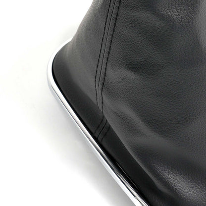 5/6 Speed Gear Shift Knob with PU Leather Dustproof Cover  for VW Golf Bora Jetta GTI MK4