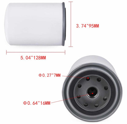 Ford Pick Up 6.0L 8 Hole Engine Coolant Oil Filter