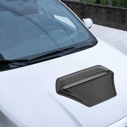 Universal Carbon Fiber Engine Hood Vent Inlet Air Intake
