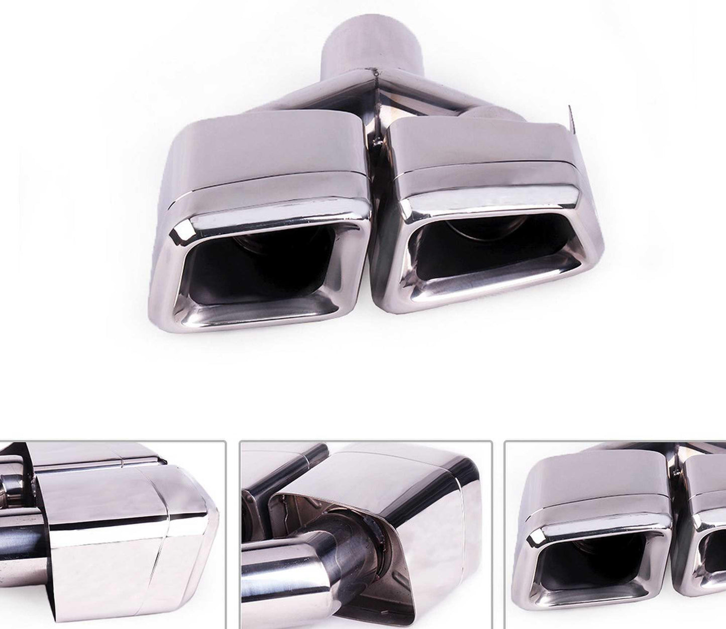 2010-2013 Mercedes Benz GL X164 Dual Exhaust Tips Exhaust Muffler