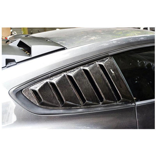 Side Window Louvers for Ford Mustang 2015-2018