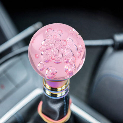 Universal Acrylic Bubble Shift Knob Manual Shift Lever Handle