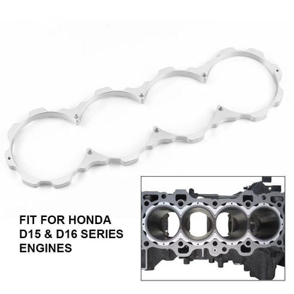 Engine Block Guard Car Engine Aluminum Block Guard Fit for Honda Civic Acura SOHC D16Y D16Z D15 D16 D Series