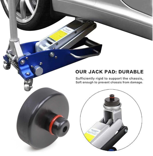 4Pcs Car Rubber Lifting Jack Pad Adapter Tool Chassis for Model 3 Model S Model X