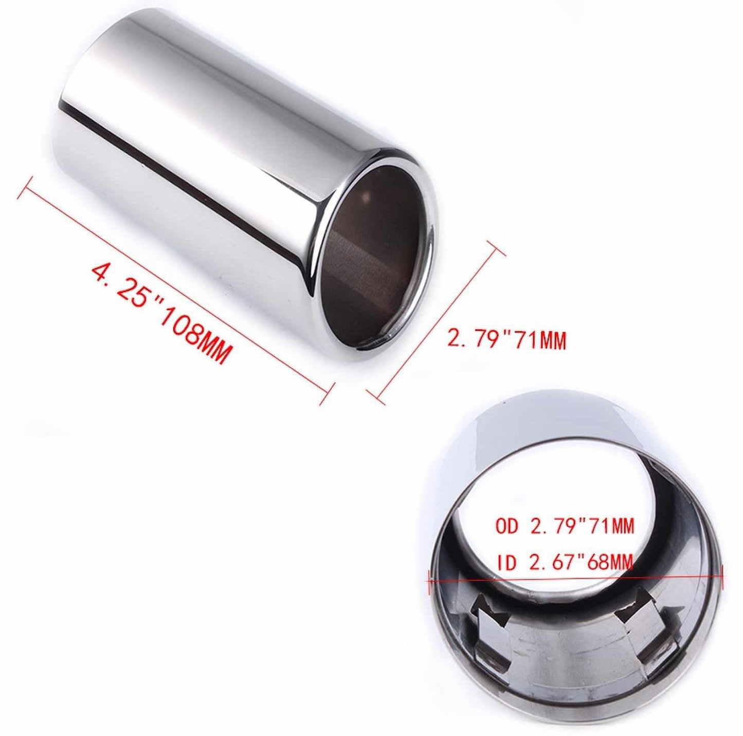 2008-2013 BMW 1 Pair Exhaust Pipe Exhaust Tip