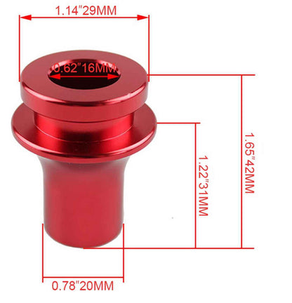 Car Gear Shift Knob Boot Retainer Adapter M10*1.5 Manual Gear Shifter