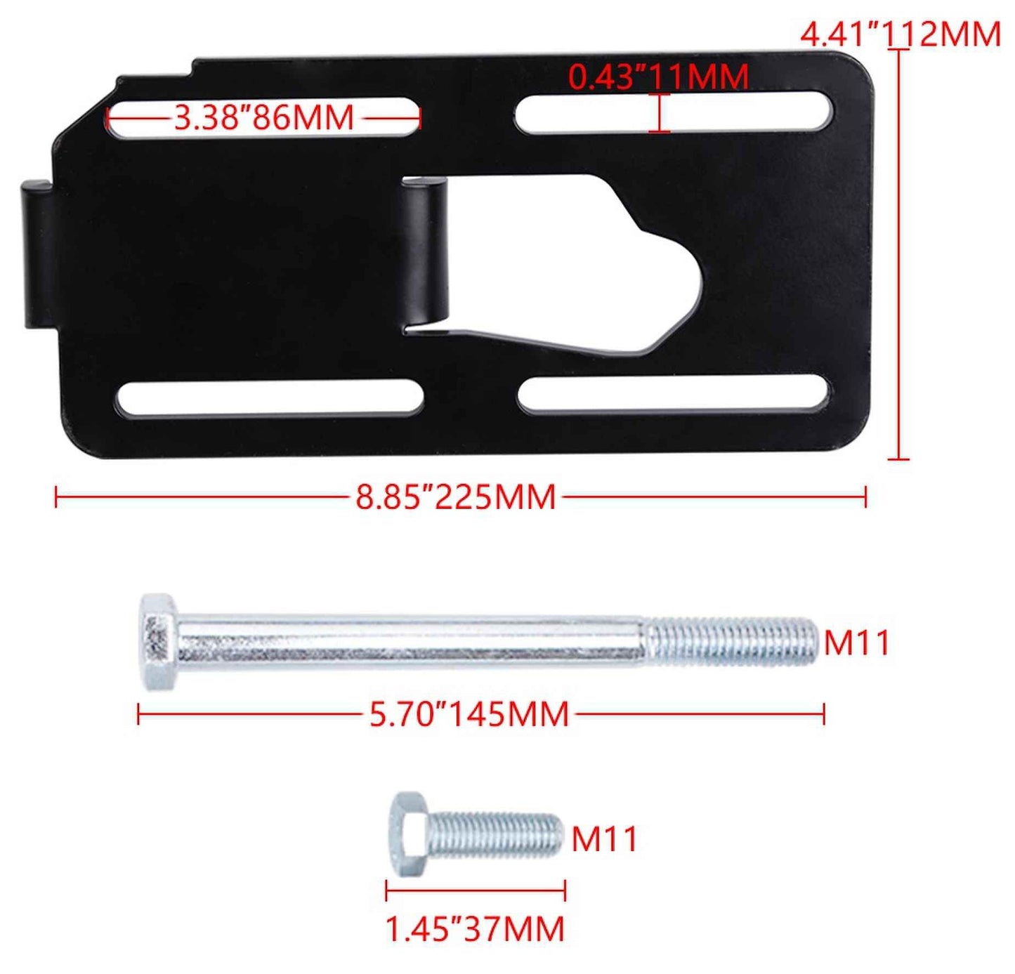 Engine Mount Swap Brackets Kit for LS1 LS2 LS6 LSX Blazer Suburban Pickup