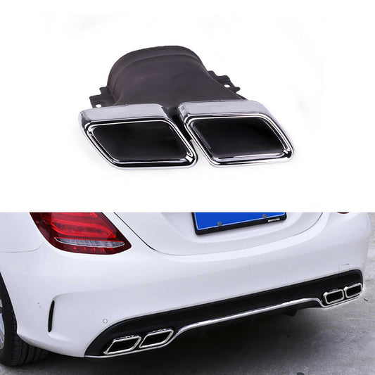 2016 Mercedes Benz E-Class W213 Dual Exhaust Tips Exhaust Muffler