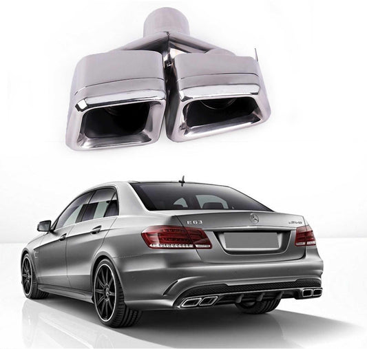 2010-2013 Mercedes Benz GL X164 Dual Exhaust Tips Exhaust Muffler