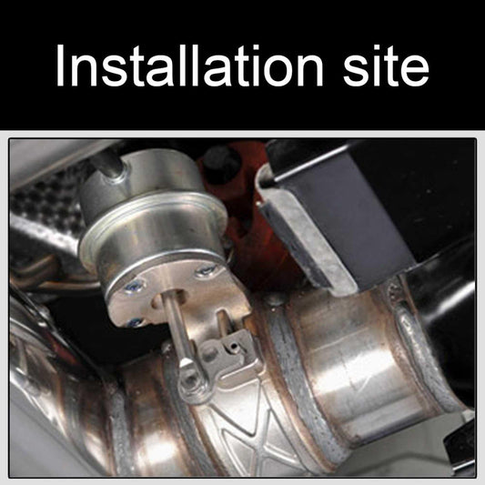 Universal Stainless Steel Car Vacuum Exhaust Cutout Valve 2.5'' 63mm Open Style Wireless Remote Controller Kit
