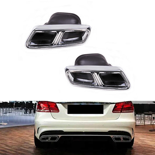 2014-2016 Mercedes Benz S65 S63 E63 Class W212/W22 Dual Exhaust Tips Exhaust Muffler