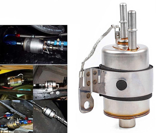 C5 Corvette Fuel Pressure Regulator/Filter Kit w/ 6AN Fittings-EFI Or LS Swap