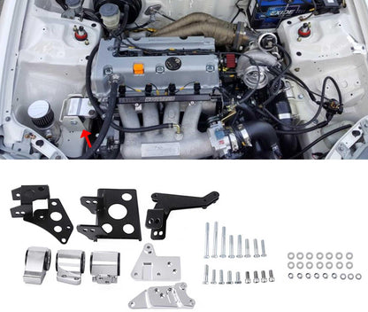 Aluminum K2 Engine Swap Mount Kit for Honda Civic SI 70A 2006-2011