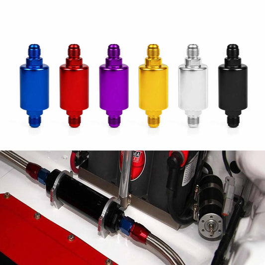 Universal Aluminum Fuel Filter with 100 Microns Copper Filter