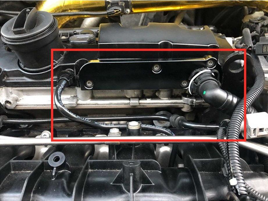 PCV Adapter Fit for Audi /Volkswagen 2.0T FSI Torque Solution Billet PCV Adapter w/ Boost Cap Kit
