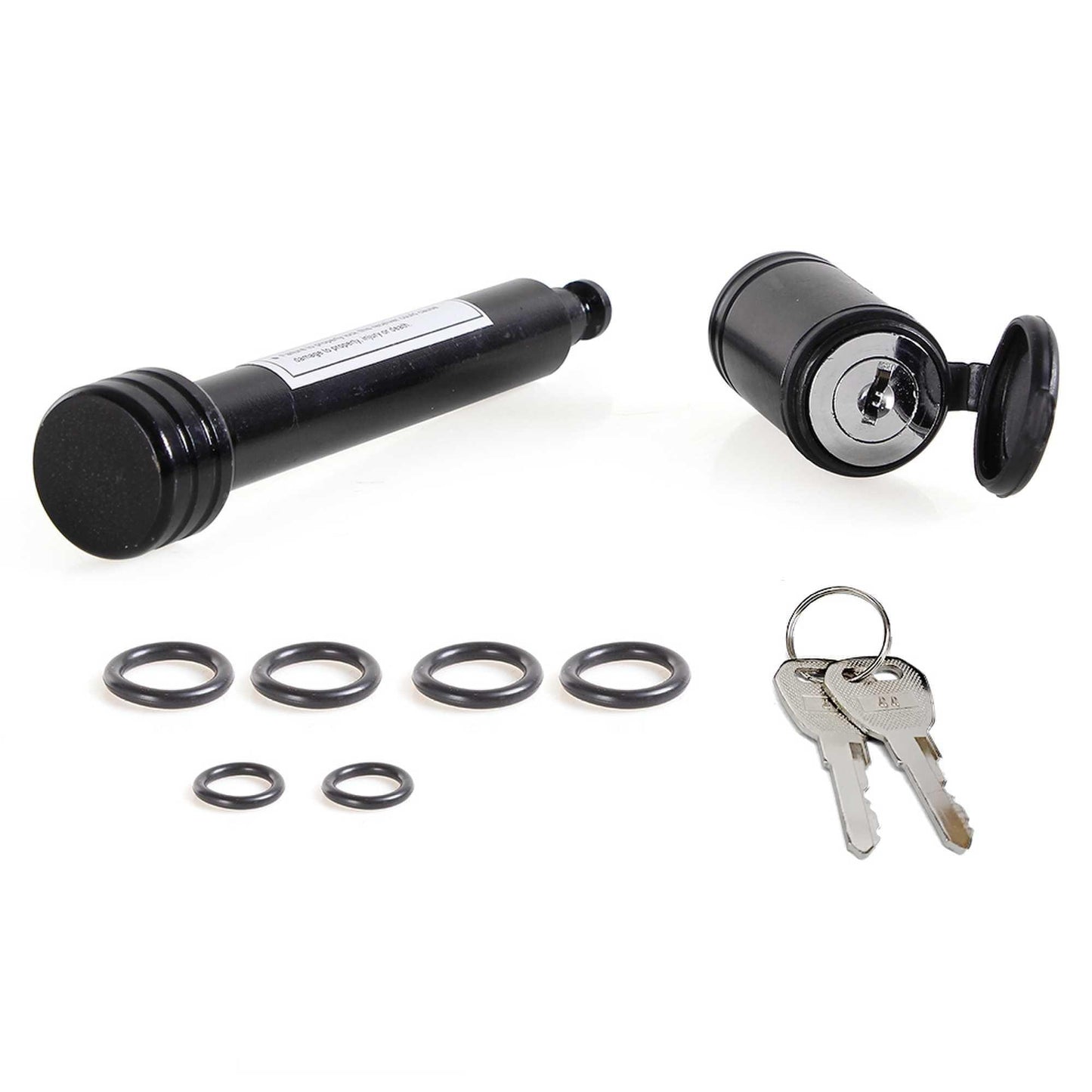 Universal 5/8 inch Car Trailer Hitch Lock Set for 2 inch Hitch Receiver