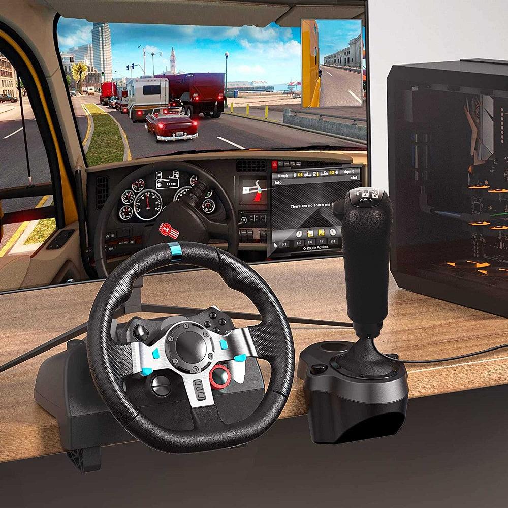 USB American Truck Simulator Shifter for ATS & ETS2 Compatible with Logitech G29 G27 G25 G920