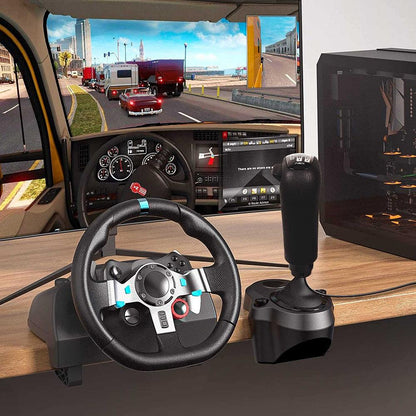 USB American Truck Simulator Shifter for ATS & ETS2 Compatible with Logitech G29 G27 G25 G920
