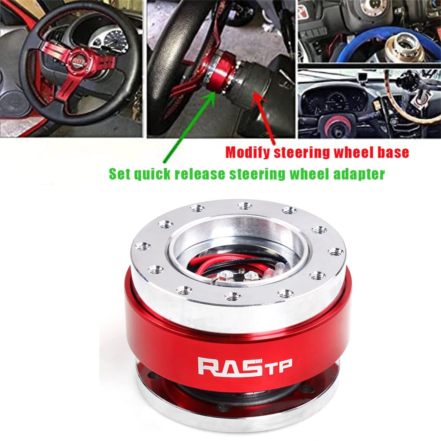 Universal Quick Release Steering Wheel Hub Adapter Kit