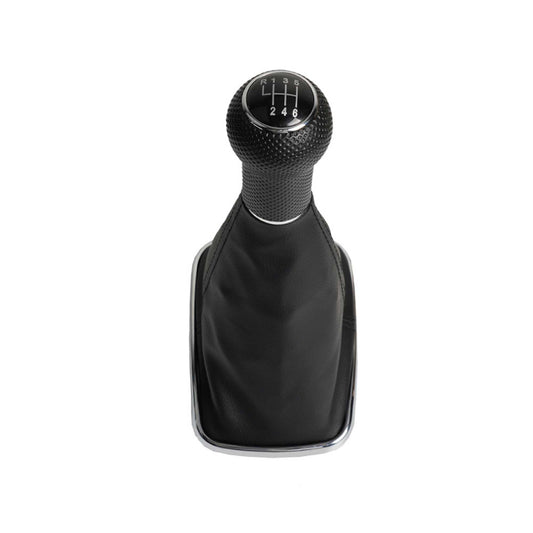 5/6 Speed Gear Shift Knob with PU Leather Dustproof Cover  for VW Golf Bora Jetta GTI MK4
