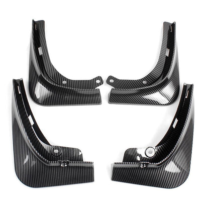 Carbon Fiber Car Mud Flaps Splash Guard Fender Mudguard for Tesla 17-21 Model 3