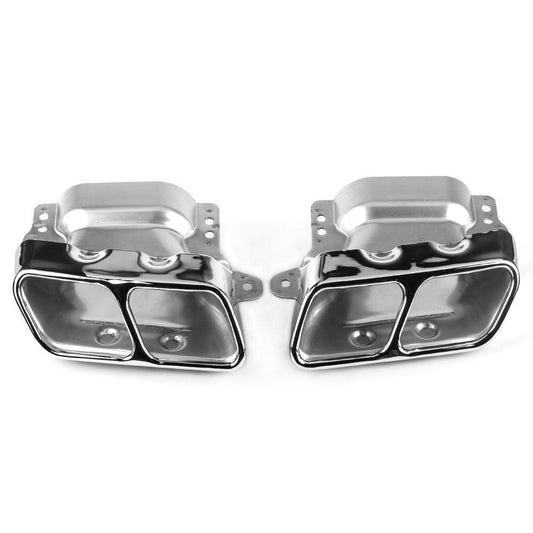 Mercedes Benz A45 W176 Dual Exhaust Tips Exhaust Muffler