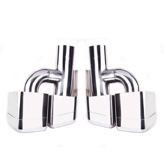 2006-2013 Mercedes Benz E Class W212 Dual Exhaust Tips Exhaust Muffler