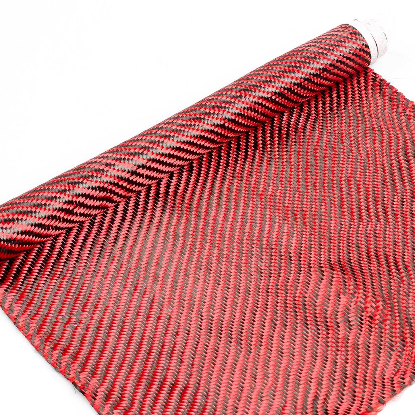 Real Carbon Fiber Cloth 3K/220Gsm 0.28mm Thickness Twill Honeycomb Hybrid DIY Fabric