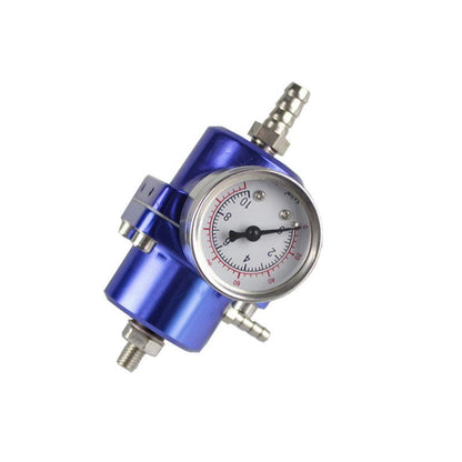 Universal Adjustable Fuel Pressure Regulator Gauge 0-140 PSI EF EG EK D16