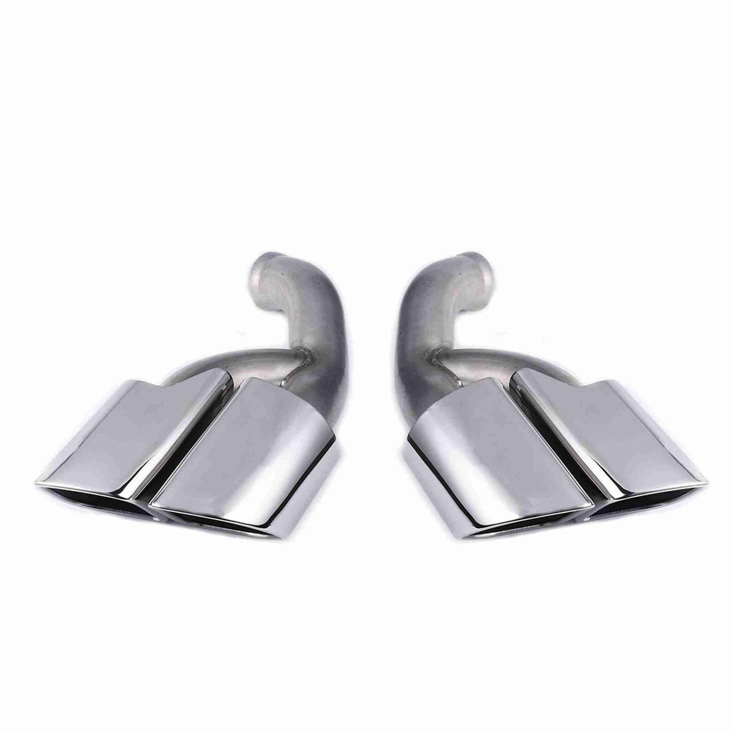 2015 Porsche Cayenne Dual Exhaust Tips Square Exhaust Muffler