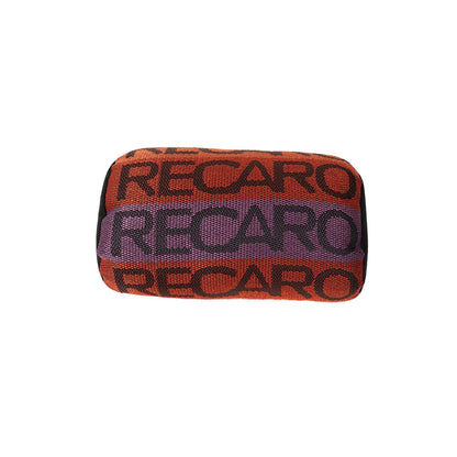 Universal 2Pcs Soft Auto Pillow JDM Style RECARO Neck Pillow Fabric Gradation Car Seat Headrest Car Neck Pillows