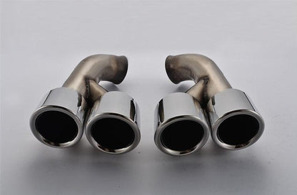 2015 Porsche Cayenne Exhaust Muffler Dual Exhaust Tips
