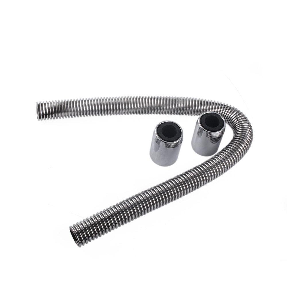 Universal Stainless Steel Radiator Flexible Coolant Water Hose Kit with Caps