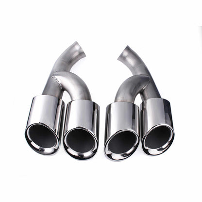 2015 Porsche Cayenne 8100 Dual Exhaust Tips Exhaust Muffler