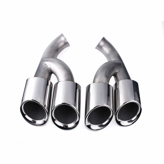 2015 Porsche Cayenne 8100 Dual Exhaust Tips Exhaust Muffler