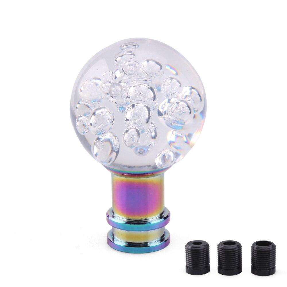 Universal Acrylic Bubble Shift Knob Manual Shift Lever Handle