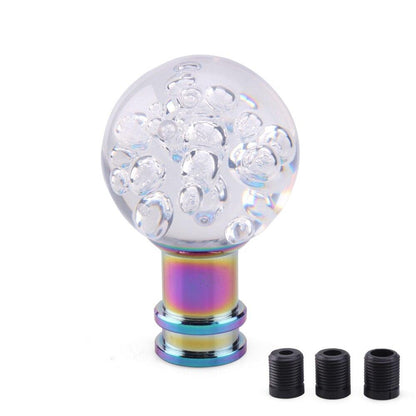 Universal Acrylic Bubble Shift Knob Manual Shift Lever Handle