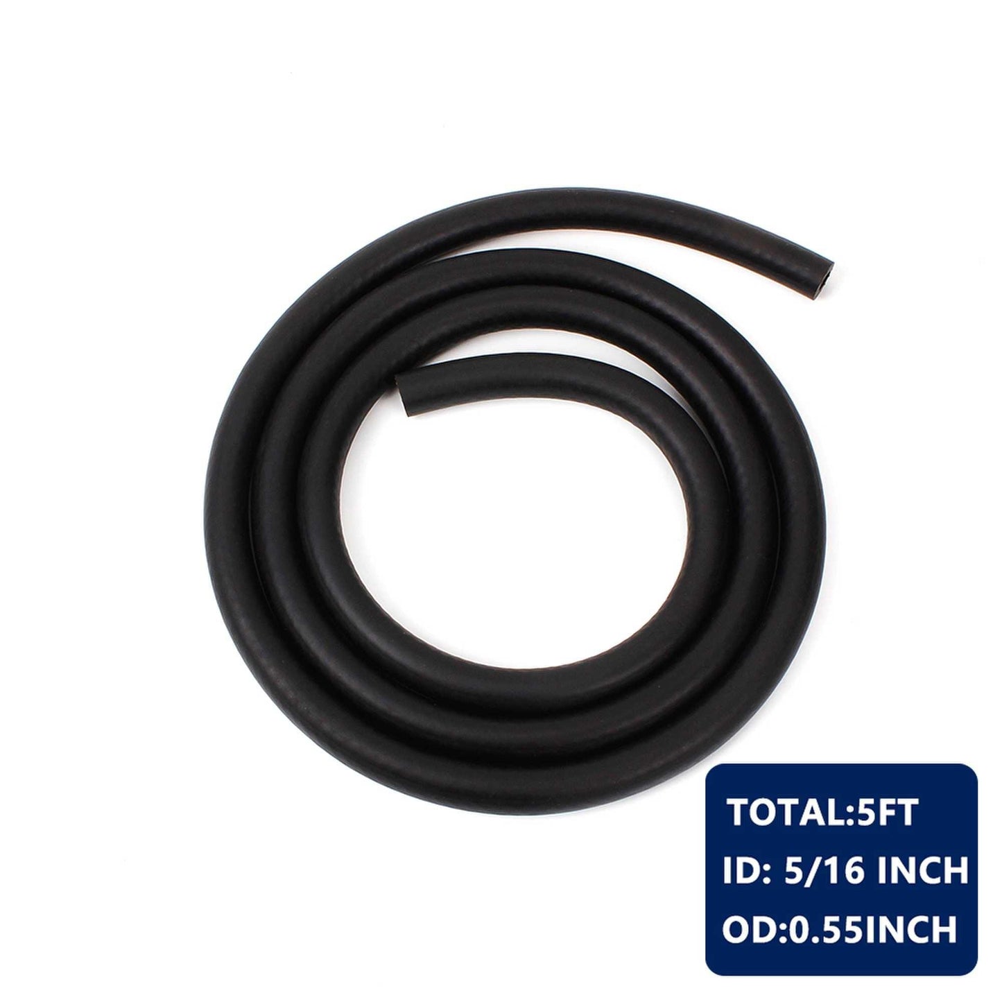 NBR Rubber Fuel Line Hose by Feet Small Engine Diesel Oil Gas Pipe Replacement