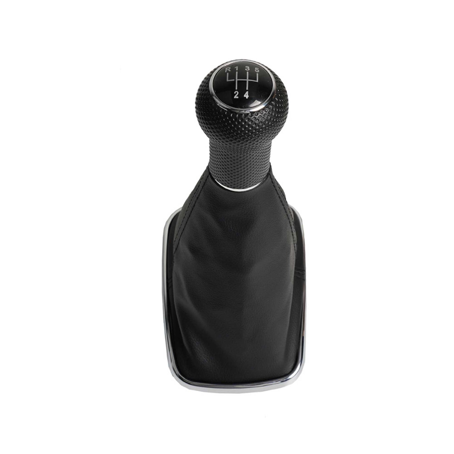 5/6 Speed Gear Shift Knob with PU Leather Dustproof Cover  for VW Golf Bora Jetta GTI MK4