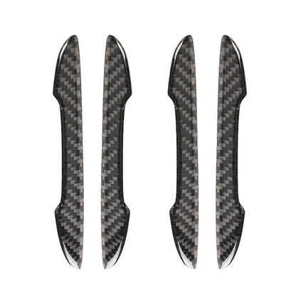 Carbon Fiber 4Pcs Car Door Anti-Collision Strip protection Sticker