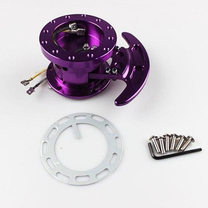 Racing Steering Wheel Quick Release Kit Removable Adapter